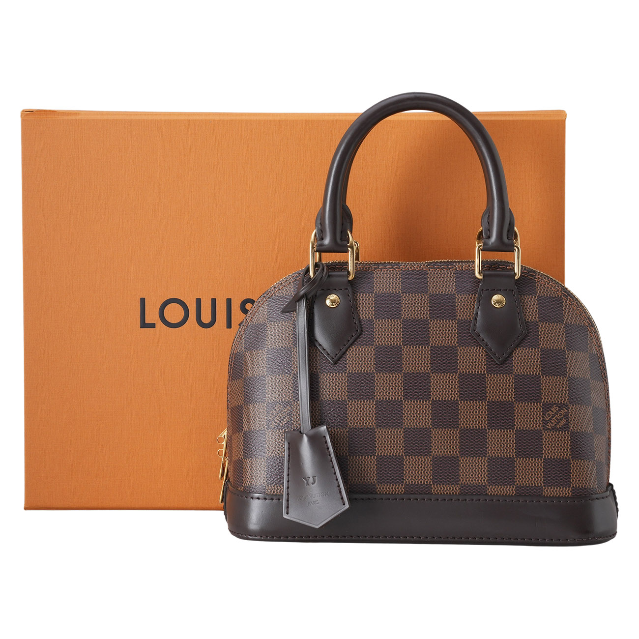 LOUIS VUITTON(USED)루이비통 다미에 에벤 알마 BB